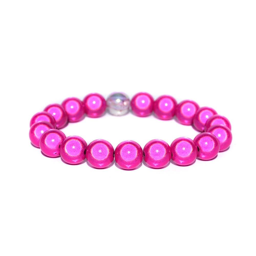 Armbeads 12 mm Pink