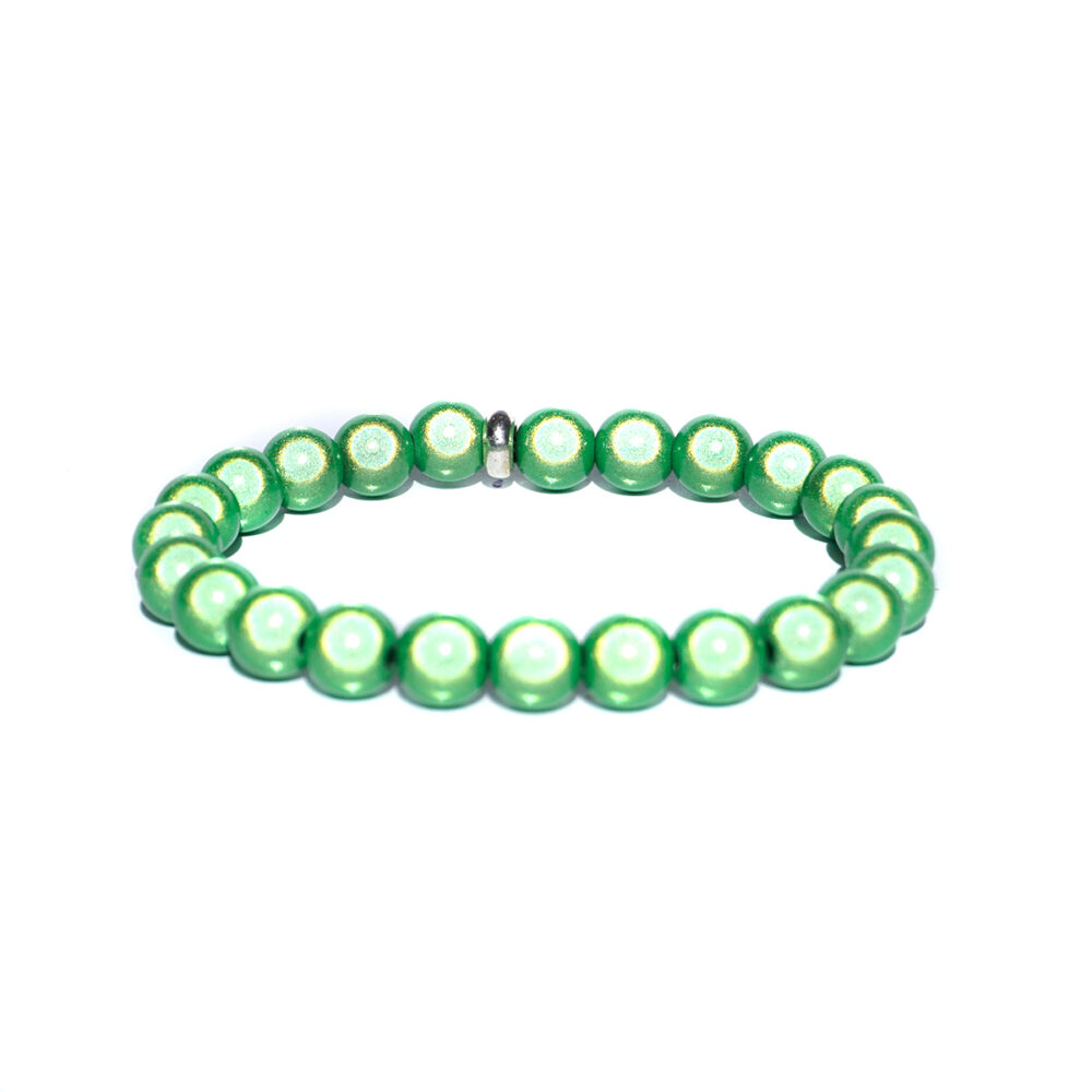 Armbeads 8 mm Grün