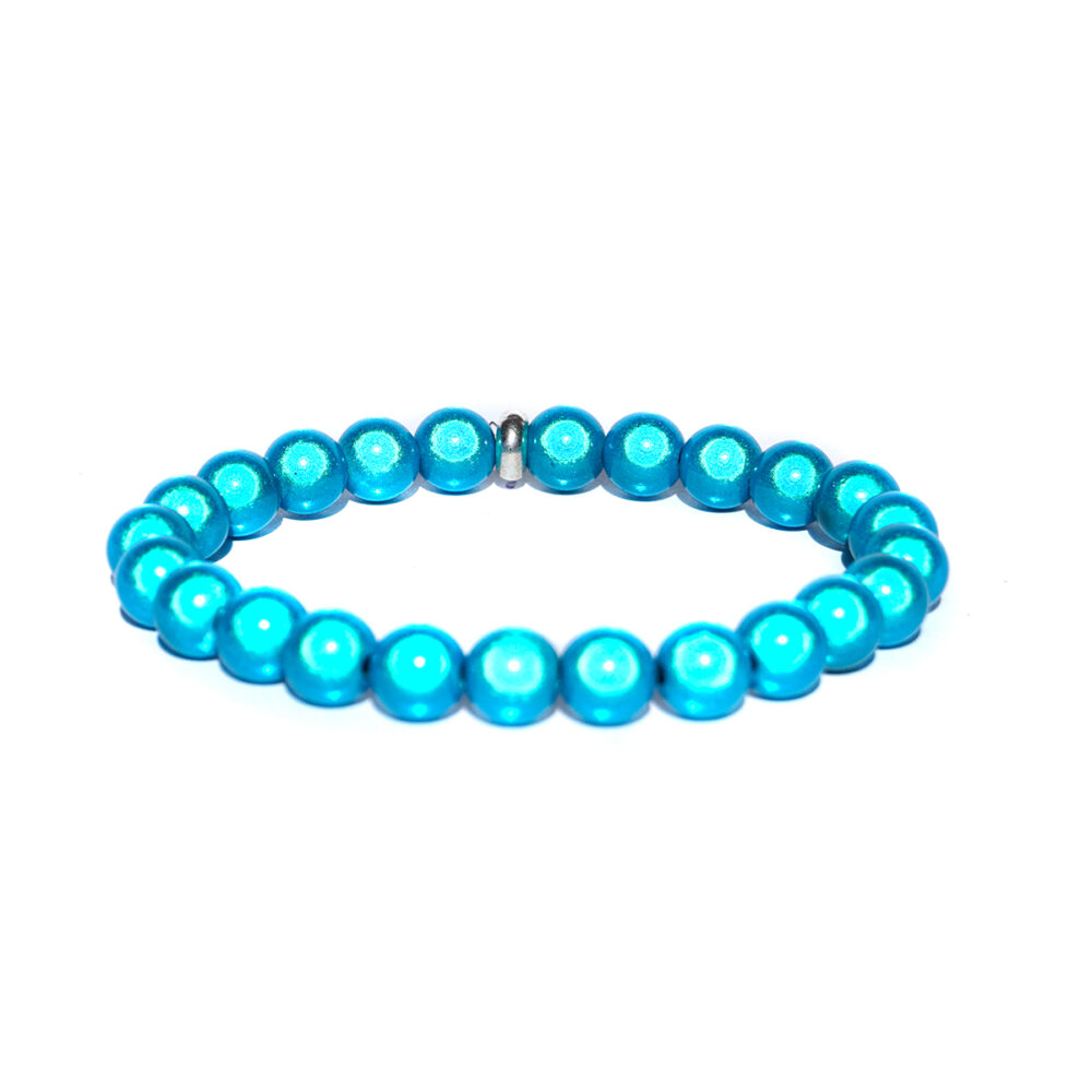 Armbeads 8 mm Türkis