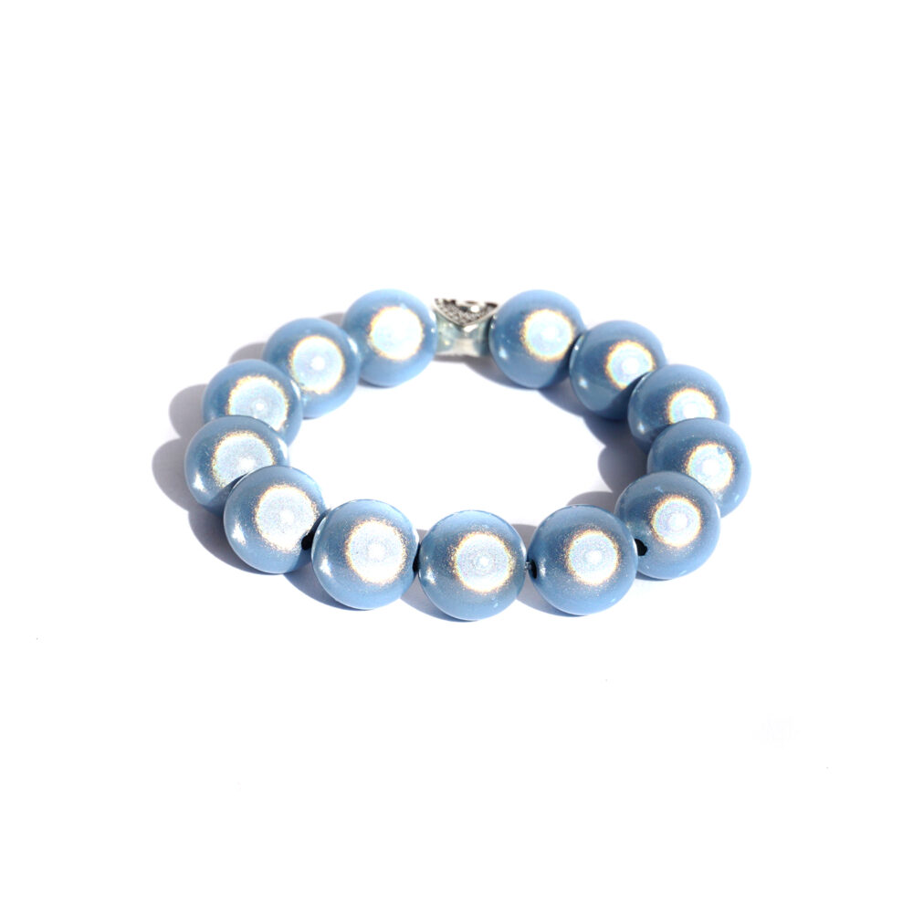 Armbeads 14 mm Hellblau